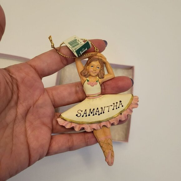 Midwest Customized Christmas Ornament Ballerina "Samantha" - Picture 1 of 7